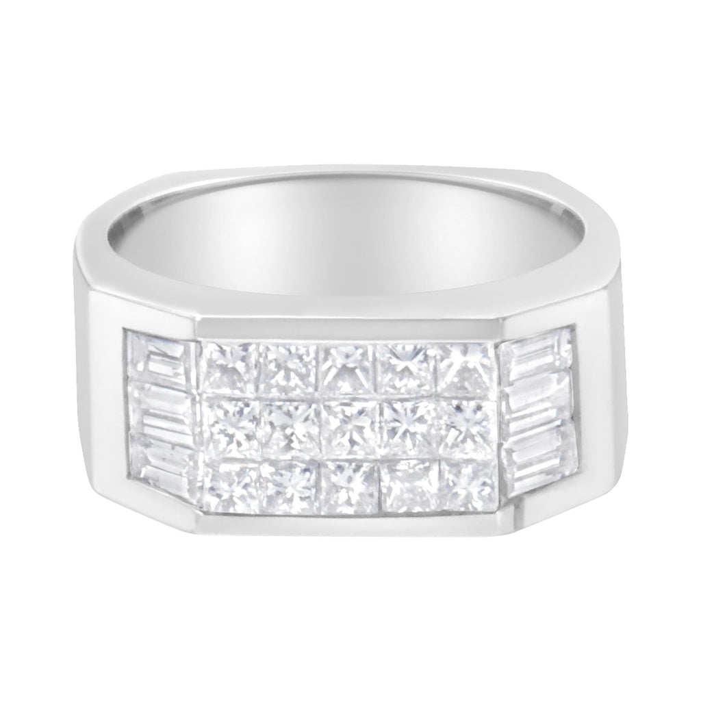 14KT White Gold Diamond Ring (1 3/4 cttw, G-H Color, VS2-SI1 Clarity)-0
