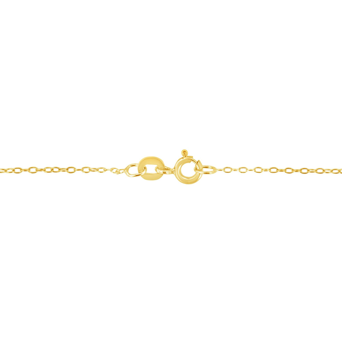 AGS Certified 14K Yellow Gold 2.0 Cttw Diamond Journey Pendant Necklace