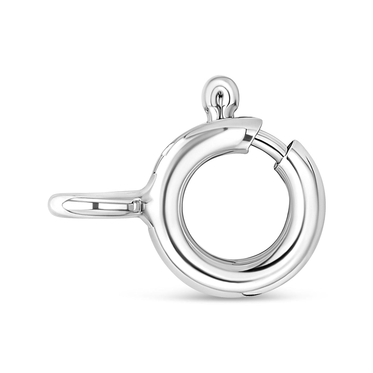 AGS Certified 14K White Gold Diamond Journey Pendant Necklace